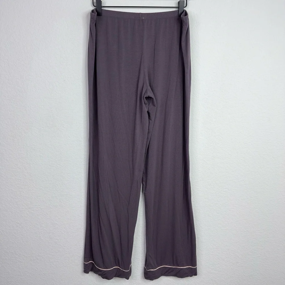 Eberjey Pajama‎ Pants Womens XL Purple Modal Sleepwear Relaxed Flowy Lounge Cozy